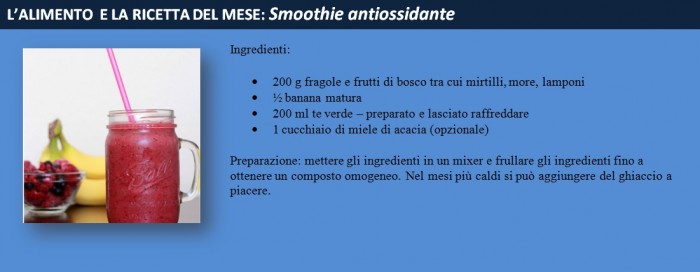smoothie antiossidante